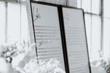 Wedding Vows Sign | His and Her Customized Vows | Wedding Vow Print | Large Set of Wood Signs | Bedroom Wall Art | Master Bedroom Decor