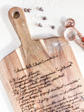 Personalized Cutting Board | Engraved Cutting Board | Custom Cutting Board | Engraved Recipe Cutting Board | Housewarming | Wedding Gift