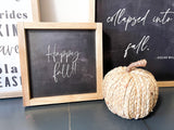 Fall Wood sign | Happy Fall Sign | Fall Sign | Fall Decor |