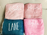 Personalized Name Minky blanket | Monogram Blanket | Personalized Blanket | Custom Blanket | Name Blanket