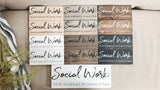 Social Work Gift | Social Worker Sign | Gift for Social Worker | Social Worker Month | Social Worker Office Decor