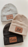 Name beanies | Business logo beanie | personalized winter hat | custom name hat| kids gift | kids cap | custom beanie |