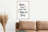 Never knew I could feel a love like this Wood Sign | Love Sign | Bedroom Wall Decor | Above Bed Decor | Bedroom Sign |