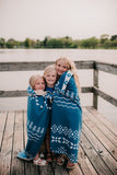 Lake life Sherpa cozy blanket |