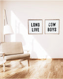 Long live cowboys duo Signs | long Live Cowboys Signs | Cowboy