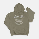 Lake Life Women's Hoodie: Cotton-Poly Blend