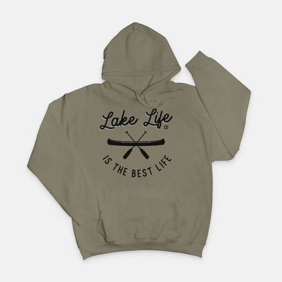 Lake Life Hoodie: Women's Cotton-Poly Blend Sweatshirt