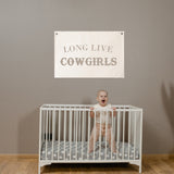 Long Live Cowgirls Tapestry: Western Kids Room Decor