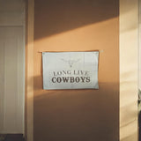 Long Live Cowboys Tapestry, Kids Room Banner, Playroom Decor, Boy Room Wall Art, Cowboy Nursery, Western Kids Bedroom, Nursery Sign