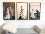 Wood Framed Photo | Custom photo print | Picture on Wood | Photo on wood | Wood Framed Prints | Framed Wood Photo | Your Photo Printed Wood