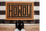 Western Style Doormat, Howdy doormat, Modern Western welcome mat, Modern Cowboy, Disco Cowboy, Funny Doormat, Cowboy Chic, Cowboy art,