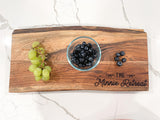 Personalized Cutting Board – Custom Engraved Family Name Board