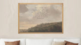 Christian Wall Art | Jeremiah 29:11 Bible Verse Sign | Scripture Nursery Décor | Printed & Framed Wood Sign