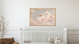Butterfly Watercolor Framed Wood Sign – Joshua 1:9 Christian Wall Art