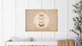 Butterfly Framed Wood Sign – Psalm 139:14 Christian Wall Art