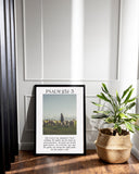 Psalm 23:1-3 Framed Wood Sign – Christian Scripture Wall Art