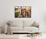 Couple Photo on Wood | Framed Engagement Print | Personalized Anniversary Wall Art