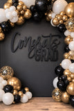 Congrats Graduate Sign | Laser Cut Wood Graduation Sign | Senior Photo Prop | Graduation Party Decor | Class of 2026 Decor