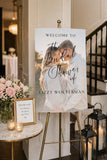 Bridal Shower Welcome Sign Photo, Personalized Wedding Shower Sign, Custom Bride Sign, Engagement Party Decor