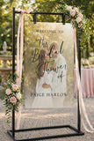 Bridal Shower Welcome Sign Photo, Personalized Wedding Shower Sign, Custom Bride Sign, Engagement Party Decor