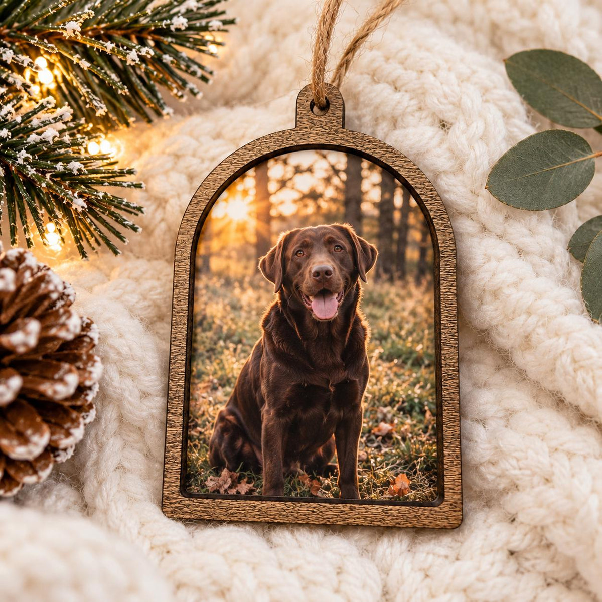 First Christmas Married Ornament, Personalized Couple Photo Ornament, Engagement & Wedding Keepsake Gift