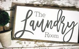 Laundry Room Sign; Laundry Room Decor; Wash Dry Fold; Laundry Room Wall Decor; Laundry Co; Laundry Sign