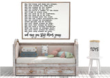 Forever Young Sign. May You Stay Forever Young. Nursery Decor. Nursery wall Signs