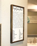 Forget your phone sign; Forget your phone bathroom sign; Funny Bathroom signs; bathroom decor; Bathroom signs; Word search Sign; Word Finder