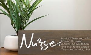 Nurse Sign | Nurse Gift | Nurse Sign | Graduation Gift for a Nurse | Gifts for Nurses | Nursing Sign