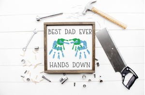 Fathers Day Sign | Best dad ever Day Sign | These are the Good Ole Days sign