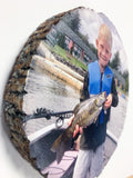 Fishing Photo | Hunting Decor | Hunting Picture on Wood | Outdoor Pictures | Hunting Gifts | Deer Pictures | Cabin Decor | Fishing decor