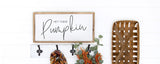 Hey There Pumpkin Sign | Hey There Pumpkin Farmhouse Sign | Fall Farmhouse Decor | Autumn Decor | Fall Decor