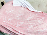 Personalized Name Minky blanket | Monogram Blanket | Personalized Blanket | Custom Blanket | Name Blanket