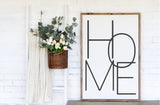 Home Large Sign | Above Couch Sign | Above Couch Decor | Home Wood Sign | Family Room Wall Decor