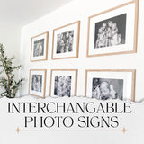 INTERCHANGEABLE wood Framed Photo | Custom photo print | Picture on Wood | Photo on wood | Framed Prints | Framed Photo | Your Photo Printed