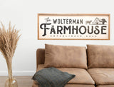 Welcome to personalized farmhouse distressed sign | Entryway sign | Farmhouse Sign | Personalized farm sign | Farmhouse bedroom decor