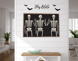 Halloween sign | Skeleton Sign | Halloween Decor | Halloween Sign | Skeleton Halloween sign | Farmhouse Decor | Halloween