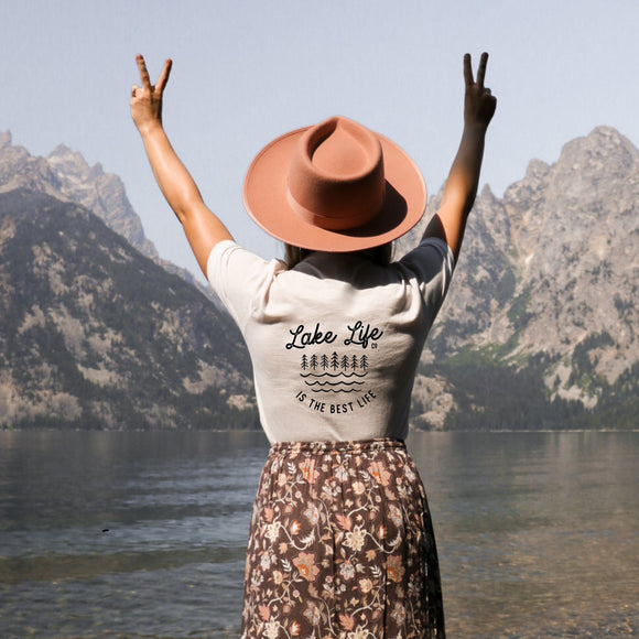 Lake Life Shirt | Vacation Shirt | Lake Shirt | Lake Lover Shirt | Gift for Adventurer | Women’s T Shirt | T Shirts Women | Women's Shirts