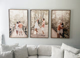 Custom Wood Photo Frames | Custom Wood Frame Sign | Printed Photo Art | Family Portrait Photo Frame | Photo printed on wood | Wood frame