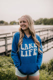Lake life Women's Hooded Sweatshirt | Lake life Hoodie | Lake life Sweatshirt | Lake Hooded Sweatshirt | Retro bubbly summer sweatshirt